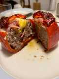 Peperoni ripieni nel BBQ mia versione
