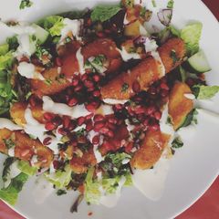 A picture of Halloumi Fries.
