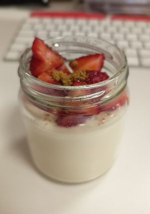 Una foto de Yogur Estilo Griego Casero