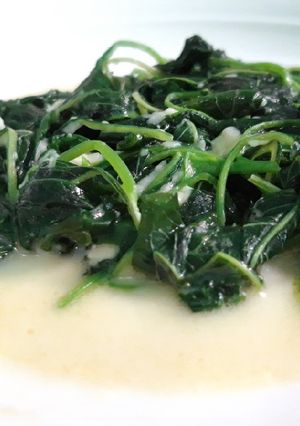 Foto resep Cheesy Spinach