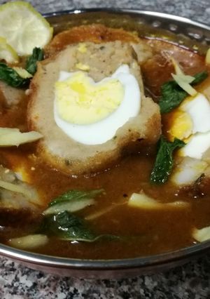 A picture of Nargisi Aloo kofta.