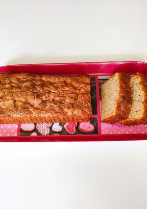 Une photo de Moelleux aux pommes, noisette et cannelle