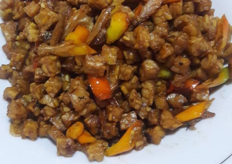 Bumbu memasak Orek tempe campur teri, Sempurna
