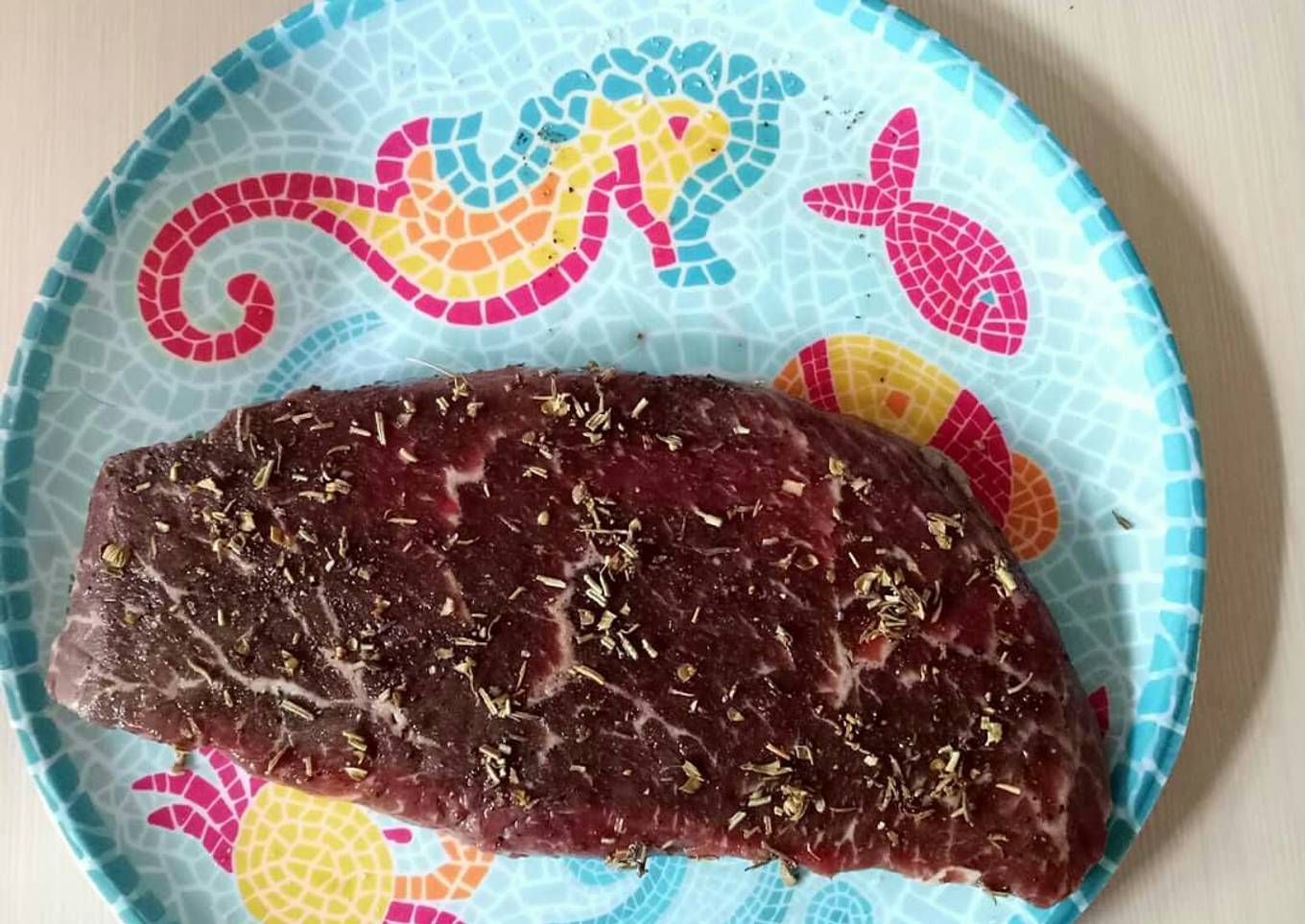 Simple wagyu steak