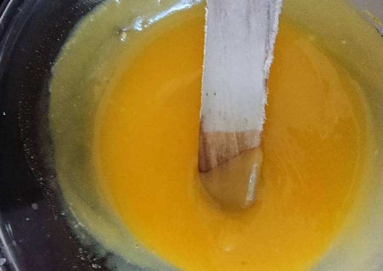 Steps to Prepare Award-winning Lemon curd