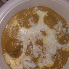 A picture of Malai kofta.