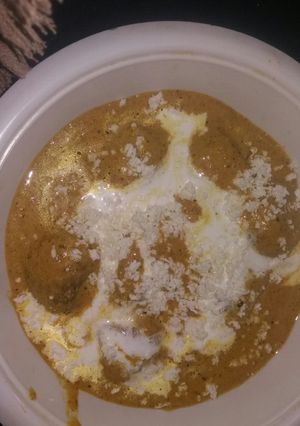 A picture of Malai kofta.