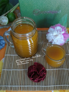 Foto resep Jamu kunyit asem + daun sirih
