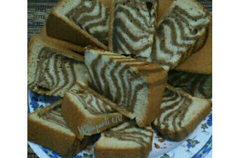Anti Ribet, Memasak Zebra Cake*putih telur Enak Dan Mudah