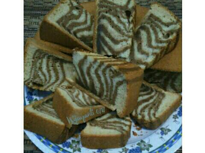 Anti Ribet, Memasak Zebra Cake*putih telur Enak Dan Mudah