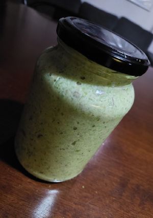 Una foto de Pesto vegano de brócoli 🌱