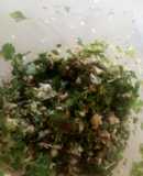 Pesto de nuez y cilantro   ☺️💯😊😊