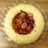 Savarin di polenta con salsiccia e funghi