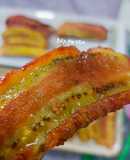 Chuối sấy dẻo bằng nồi chiên không dầu