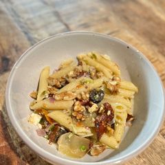 A picture of Summer pasta salad.