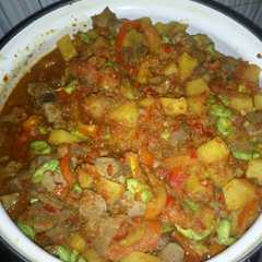 รูปของ Sambal goreng ati rempelo