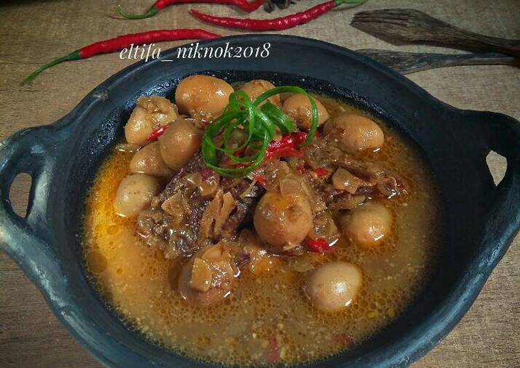 Semur otak2 telur puyuh #PR_AnekaSemur