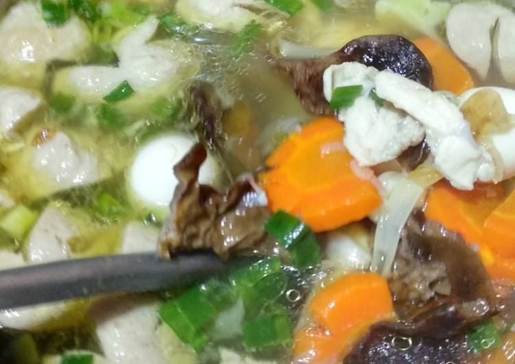 Resep Sup kimlo simple Anti Gagal