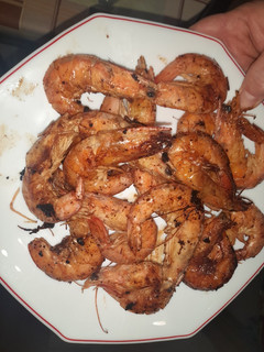 Una foto de Gambas asadas