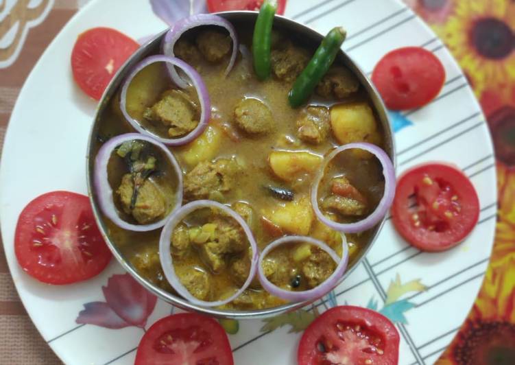 Soya chunks curry