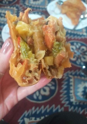 عکسی از دستور سمبوسه پیتزایی