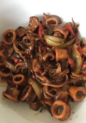 Foto resep Cumi Goreng Asam Pedas