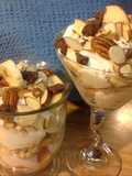 Parfait de yogurt con frutas
