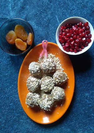 A picture of Green Apple laddu.