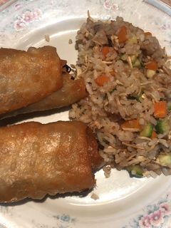 Una foto de Arroz frito chino