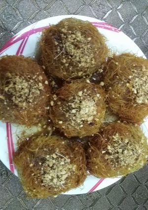 صورة لوصفة قطايف بطريقة سهلة