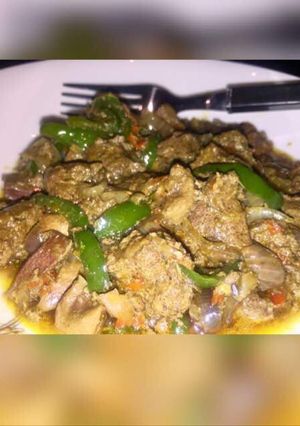 A picture of Simple liver sauce.