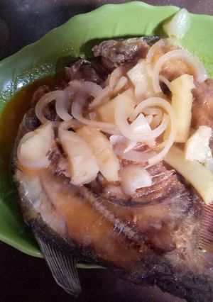 Foto resep Bawal Asam Manis