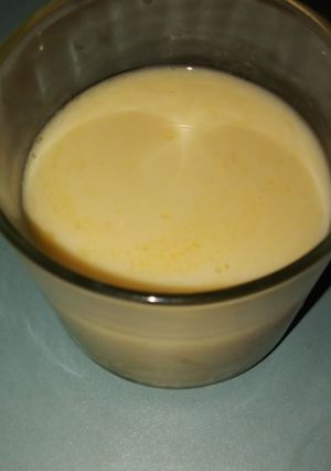 Foto resep Es Susu Jeruk Dingin "Kek Dia"🥲