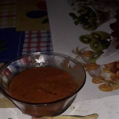 A picture of Momo chutney.