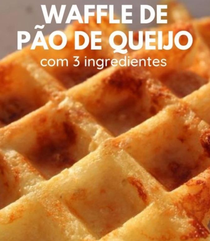 Foto de Pão de Queijo de Waffle