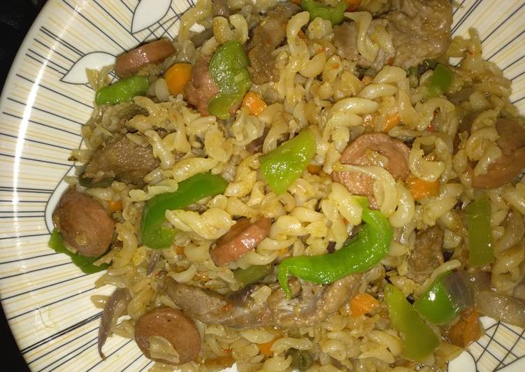 Recipe of Perfect Fried maccaroni