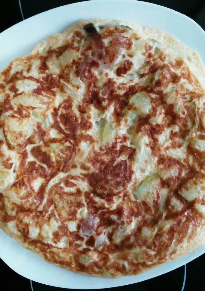 Una foto de Tortilla de Calabacín