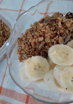 Foto resep Yogurt with granola