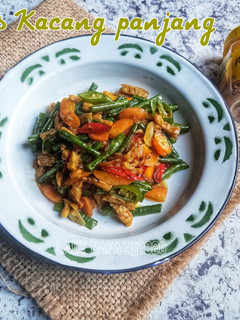 Foto resep Tumis Kacang panjang