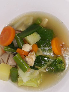 Foto resep Sup ayam bakso