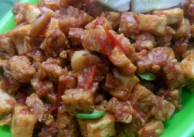 Resep Sambal Goreng Tahu Tempe Oleh Hanifah - Cookpad