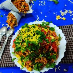 A picture of Maggi Bhel.