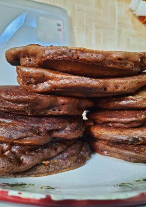 A picture of Fluffy Choco-Pancakes 🥞.