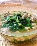 Canh Rau Xà Lách Xoong Thịt Bằm Thả Viên