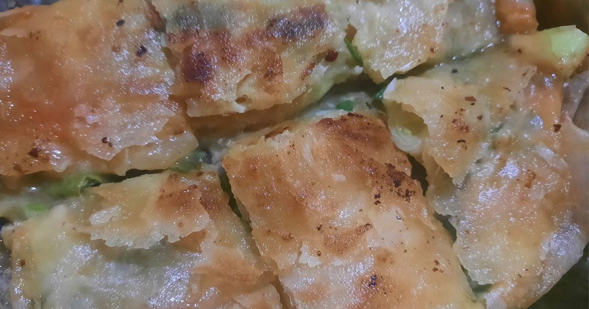 Martabak lumpia telur