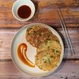 Okonomiyaki (Japanese savoury pancakes)