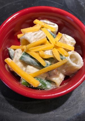 A picture of Quick Creamy Italian Tuna Pasta Salad.