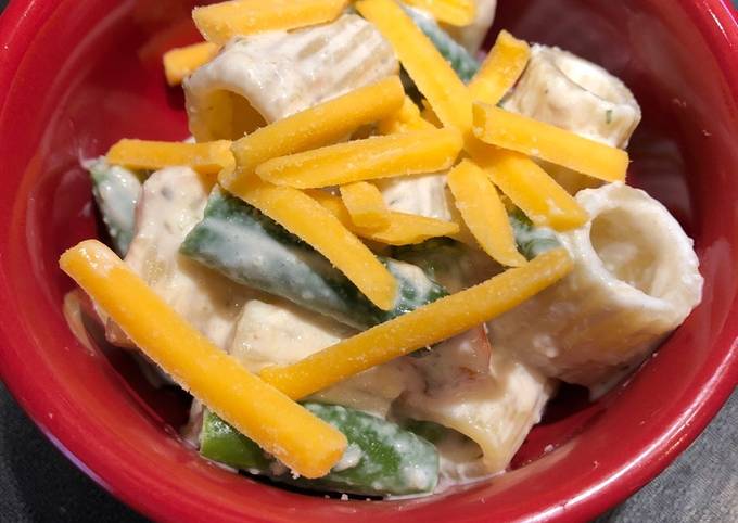 Quick Creamy Italian Tuna Pasta Salad