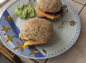 Una foto de Hamburguesa Vegetariana