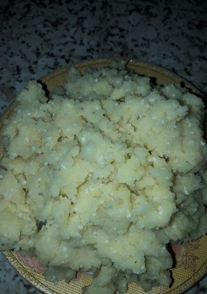 صورة لوصفة عصيدة الذرة المهروسة